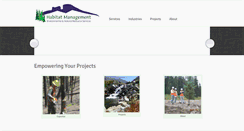 Desktop Screenshot of habitatmanagementinc.com